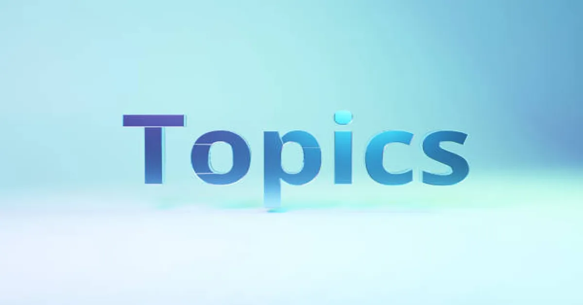Your Topics Multiple Stories